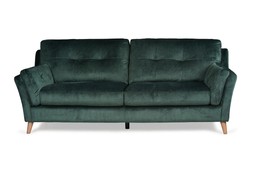 The Oliver Green Fabric 3 Seater Sofa RRP €2399 NOW €1299