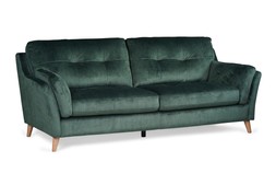 The Oliver Green Fabric 3 Seater Sofa RRP €2399 NOW €1299