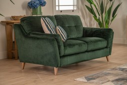The Oliver Green Fabric 2 Seater Sofa RRP €2249 NOW €1199