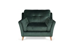 The Oliver Green Fabric Armchair RRP €1499 NOW €749