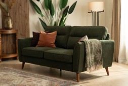 Milner 3 Seater Sofa Green RRP €1549 Now €899