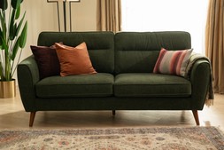 Milner 3 Seater Sofa Green RRP €1549 Now €899