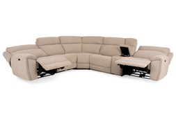 Grantham Linen Electric Head Rest Corner Unit Sofa 0042 CC RRP €3,599 Now €2,299