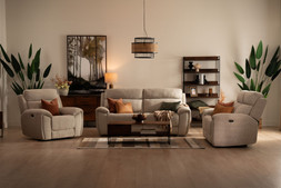 Grantham Linen Electric 3 Seater Sofa RRP €1,899 Now €1,199