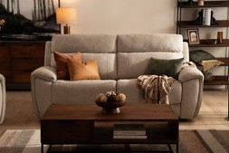 Grantham Linen Electric 3 Seater Sofa RRP €1,899 Now €1,199