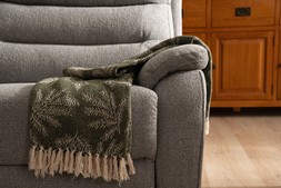 Presley Light Grey 3 Seater Electric Recliner Sofa 0033 RRP €1,799 Now €1,099