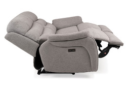 Presley Light Grey 3 Seater Electric Recliner Sofa 0033 RRP €1,799 Now €1,099