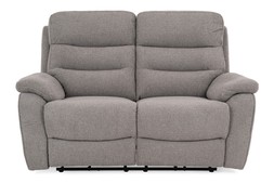 Presley Light Grey 2 Seater Electric Recliner Sofa RRP €1,599 Now €999