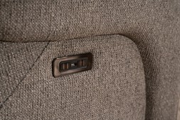Presley Light Grey 2 Seater Electric Recliner Sofa RRP €1,599 Now €999