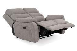 Presley Light Grey 2 Seater Electric Recliner Sofa RRP €1,599 Now €999
