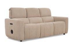 Savoy Cream Fabric 3 Seater Electric Recliner With Bluetooth Speakers Sofa - RRP €4499 NOW €2499