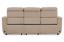 Savoy Cream Fabric 3 Seater Electric Recliner With Bluetooth Speakers Sofa - RRP €4499 NOW €2499