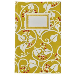 Hardback Notebook Ivy Piccalilli and Cranberry