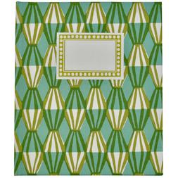 Large Hardback Notebook Threadwork Sap Green and Turquoise
