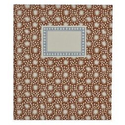 Large Hardback Notebook Animalcules Cocoa Brown
