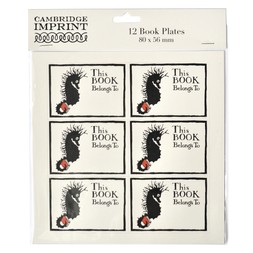 Twelve Bookplates Seahorse