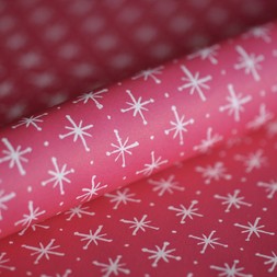 Patterned Paper Large Stars Magenta £3
