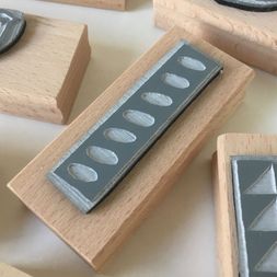 Printing Block Bean Border