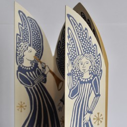 Extra Special Triptych Card Choir of Angels