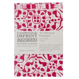 Packet of Patterned Envelopes in Dappled Eton Mess