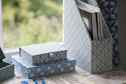 Desk Furniture in Blue
