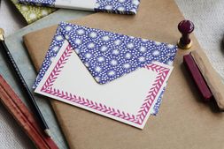 Writing paper and envelopes