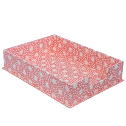 A4 Letter Tray Milky Way Old Red and Pink
