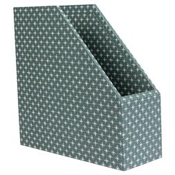 Cambridge Imprint Magazine File in Little Stars Petrol Blue