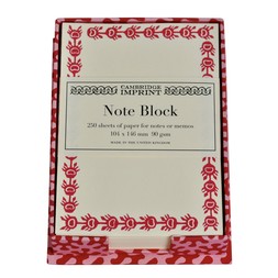 Note Holder in Kelp Raspberry Ripple