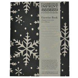 Lined Exercise Book Snowflake