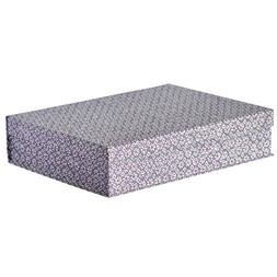A4 Box File Sea Urchin French Lavender