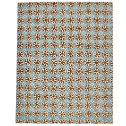 Lined Exercise Book Sea Urchin Sky and Cocoa