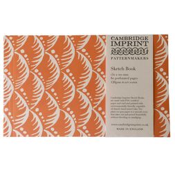 Softback Sketchbook Wave Blood Orange