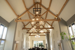 Bespoke Ribbed Hereford Cluster Chandelier