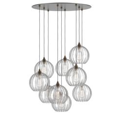 Fritz Fryer Hereford Globe Cluster chandelier
