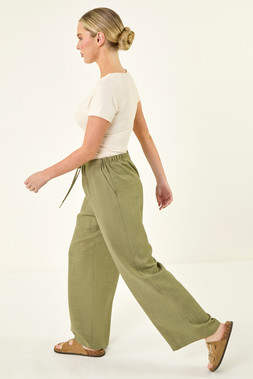 Roman Petite Pull On Woven Trouser