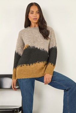 Roman Petite Abstract Knit Jumper