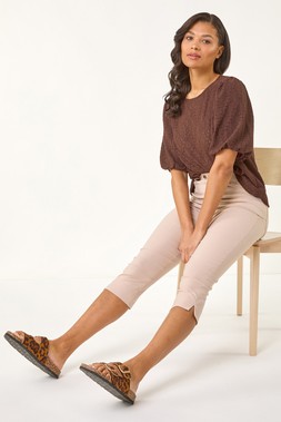 Roman Stone Lift Sculpt Shape Crop Trouser