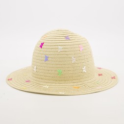 TK Maxx Butterfly Sequin Straw Hat &pound;6.99 (RRP &pound;18)