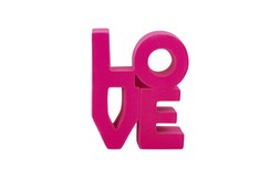 TK Maxx - pink love ornement &pound;9.99 (RRP &pound;XX)