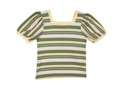 TK Maxx Kids green & pink stripes top £24.99 ( RRP £)