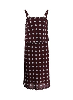 TK Maxx Women burgundy spots set £22.00 ( RRP £)