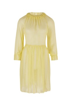 TK Maxx Women Gold Label yellow chiffon dress £199.00 ( RRP £650.00)