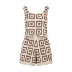 Fashion crochetTop&shorts sample £29.99 Set