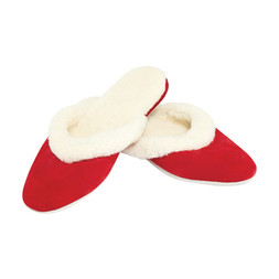 Kintentional MuleRedSuedeAndShearlingSlippers RRP290 £69.99
