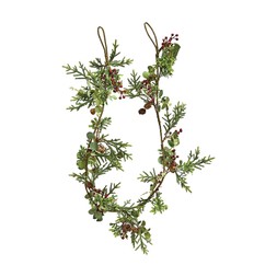 Scandi PineCones&BerriesGarland £12.99
