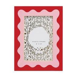 Scandi Red&PinkPictureFrame £9.99