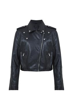TK Maxx - Black Leather Jacket - £79.99 (RRP £160)