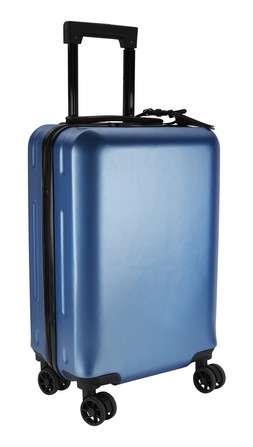 TK Maxx - blue suitcase &pound;59.99 (RRP &pound;XX)