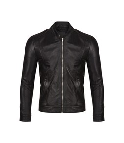 Tk Maxx Men Leather Jacket £79.99 (Rrp £180)